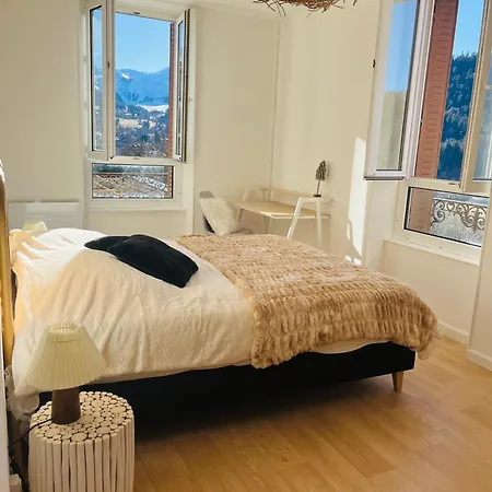 Nyaraló Romily Avec Vue Montagne